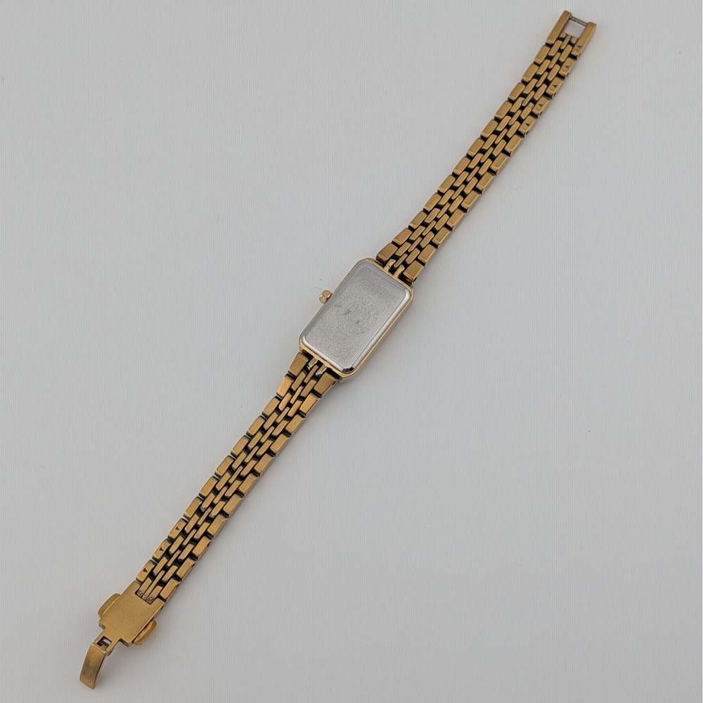 Citizen Eco-Drive Rectangular Gold Tone MOP Dial Petite Bracelet Watch - Picture 10 of 10